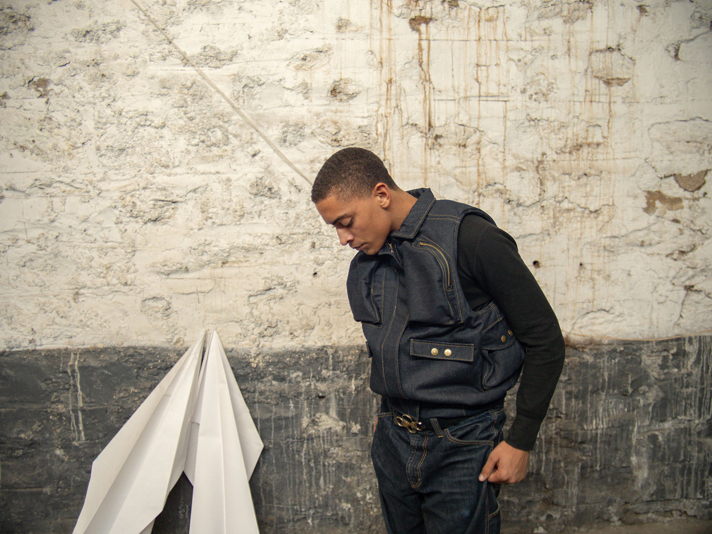 CHALECO GLOBO (DENIM)