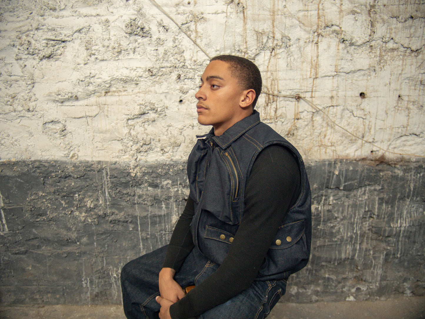 CHALECO GLOBO (DENIM)