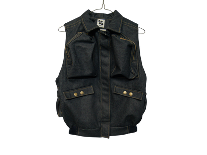 CHALECO GLOBO (DENIM)