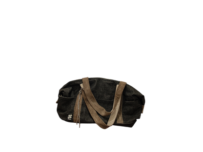 RHIW DUFFLE BAG (Black & Brown)